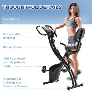 家用健身车运动减肥动感单车机(单车机)可折叠自行车，健身器材中老年人康复