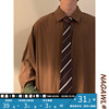 NAGAWL搭配神器2023男装学院风帅气条纹领带