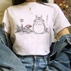 totorostudioghiblitshirtwomen日本卡通动漫龙猫，印花t恤女