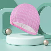 时尚水立方PU涂层游泳帽纯色大号成人男女四季通用不勒头泳帽