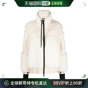 99新未使用香港直邮moncler白色女士棉服1a00020-m2357-p00