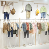 童装店展示架靠墙壁挂衣架创意组合实体店服装架韩版日式创意设计
