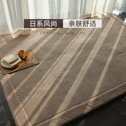 羊羔绒地毯卧室客厅加厚自用款日式客厅茶几榻榻米地垫可水洗