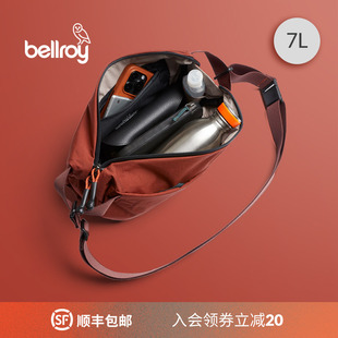 Bellroy澳洲Lite Sling 7L轻行胸包单肩包通勤休闲男女斜挎包