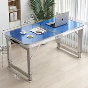 可折叠桌子简易户外便携式手提铝合金地摊桌子耐用餐桌折叠餐桌椅