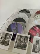 cd收纳盒专辑漫画光碟dvd整理箱碟片保护收藏架创意阶梯展示架子