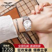 冠琴(guanqin)手表，女士全自动机械表，时尚休闲防水女表520七