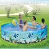 硬胶硬质水池儿童户外免充气家庭加厚游泳池亲子戏水洗澡池