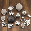 304不锈钢茶漏茶叶过滤器泡茶神器，茶隔茶滤茶杯，茶包滤网泡茶球