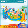 INTEX儿童充气游泳池家庭大型号海洋球池沙池家用宝宝喷水戏水池5