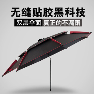 钓鱼伞2.2米2.4米防雨防晒户外遮阳伞折叠垂钓伞雨伞户外渔具用品