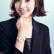 韩国聚利时，休闲超薄潮流时尚女表皮带，韩版学生情侣手表