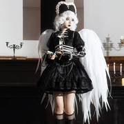 设计师的礼物原创正版囚徒幻境Lolita女洛丽塔暗黑哥特连衣裙套装
