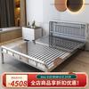 急速菩本铁艺床1.2不锈钢，床1米加厚环保，卧室现代简约非铁艺