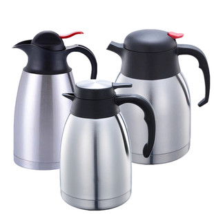 不锈钢真空保温壶家用大容量户外暖热水壶2l咖啡壶热水瓶商用水壶