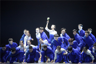 民国学生舞蹈沁园春雪，演出服装五四青年民族，服追忆1911表演服女群