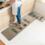 天然橡胶亚麻地垫地毯防滑垫浴室客厅门垫厨房