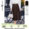 EF2023秋季法式复古高腰半身裙时尚小众设计感气质优雅半身裙