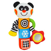 拉拉布玩小熊猫动物 摇铃BB棒 新生儿宝宝玩具礼物