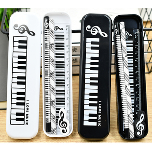 台湾音乐文具钢琴，笔盒高音谱号音符，文具盒套装小学生儿童奖品