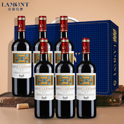 拉蒙法国红酒圣热曼波尔多AOC干红葡萄酒整箱春节年货送礼盒