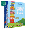  Mike Smith 儿童绘本套装2册 Hundred Decker Bus Rocket 层层叠 100层巴士火箭 英文原版 进口图书 故事图画书