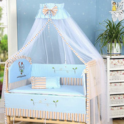 婴儿床实木无漆环保宝宝床童床，摇床推床可摇可变书桌婴儿摇篮床