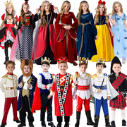 王子服装 儿童衣服男童国王服装小王子cosplay装扮女王白雪公主裙