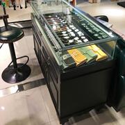 饰品柜珠宝首饰柜欧式简约展示柜玻璃柜子玉器展柜服装店中岛柜