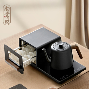 尚言坊烧水壶消毒柜，一体式泡茶电热水壶套装家用煮茶壶全自动上水