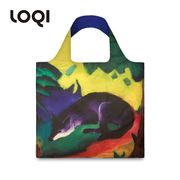德国LOQI博物馆系列购物袋时尚折叠环保袋轻薄便携防水大容量包包