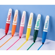 可水洗水彩笔无毒锥头粗杆24色画笔套装儿童幼儿园宝宝画画笔小学