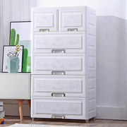 大号欧式收纳柜子塑料，抽屉式自由组合储物整理柜简约现代宝宝衣柜
