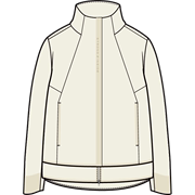 特步立领梭织薄外套，女款2024春季运动服，双层风衣976128150058