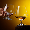 玻璃洋酒杯套装xo威士忌，酒杯矮脚杯红酒杯，玻璃白兰地杯水晶干邑杯