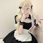 二次元女仆装cos可爱女佣cosplay服装女装大佬lolita连衣裙洛丽塔