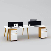 办公桌椅组合简约现代办公家具，创意员工位办公室，电脑职员桌可定制