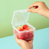 水果收纳盒儿童宝宝外带便携零食盒冰箱保鲜盒食品级水果盒小学生