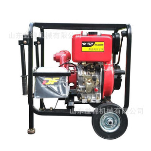 品2寸电启动柴油机自吸泵 防汛应急便捷汽油抽水机 自吸式清水促