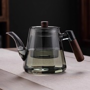 玻璃茶壶加厚耐高温泡茶壶，带过滤煮茶茶器，单壶家用待客泡茶杯茶具