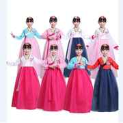 少儿大长今演出服女成人，传统朝鲜族演出服女孩韩服少数民族服装