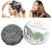 Bamboo Charcoal Hair Soap Nourish Scalp Antidandruff竹炭香皂