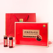 康富来阿胶参杞饮品礼盒 100ml×5瓶传统滋补人参阿胶枸杞保健营