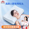 高枕头(高枕头)加厚加高记忆棉护颈椎，助睡眠睡觉专用不塌陷硬枕芯高低两用