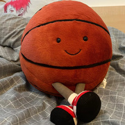 生日礼物男生创意篮球足球抱枕男朋友女生实用的可爱玩偶公仔