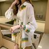 中长款泫雅风防晒衣女夏2023韩版宽松长袖雪纺空调开衫薄外套
