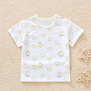 婴儿短袖上衣夏季薄款宝宝纯棉t恤衫卡通汗衫幼儿童半袖睡衣夏装