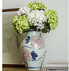 景德镇瓷器青花瓷花瓶中式陶瓷花器古典复古粗陶陶罐客厅插花摆件