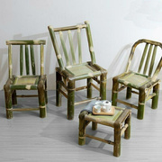 竹椅子靠背椅竹茶茶几家用椅子圈椅茶几围椅组合楠竹简约竹制品