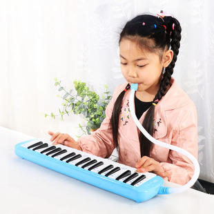 口风琴37键32键儿童小学生初学者课堂教学吹R管演奏彩虹键盘乐器